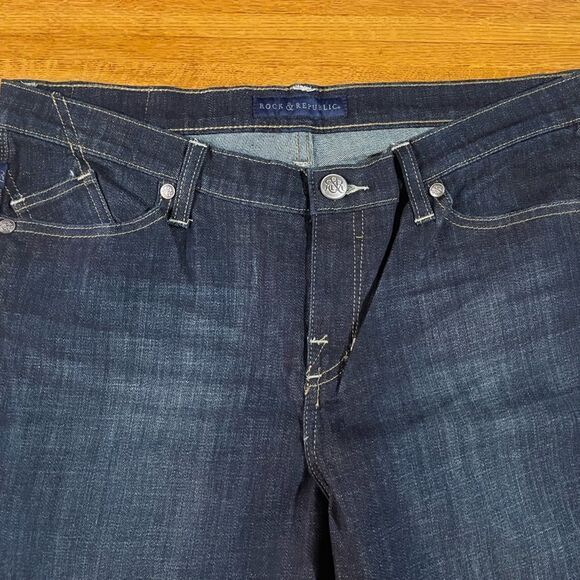 Rock & Republic Kasandra Boot Cut Jean Size 16 M NWOT - Picture 5 of 13